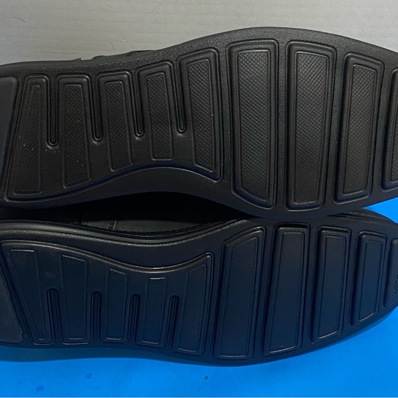 COLE HAAN LUNARGRAND LACE UP COMBAT CAP TOE BOOT BOOTS BLACK 8.5 - Picture 9 of 11